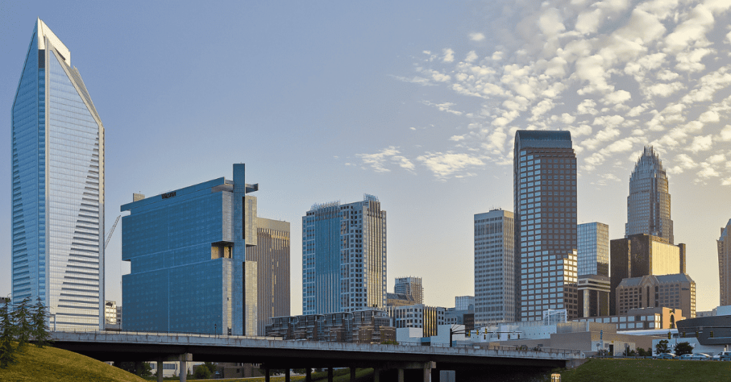 The North Carolina skyline