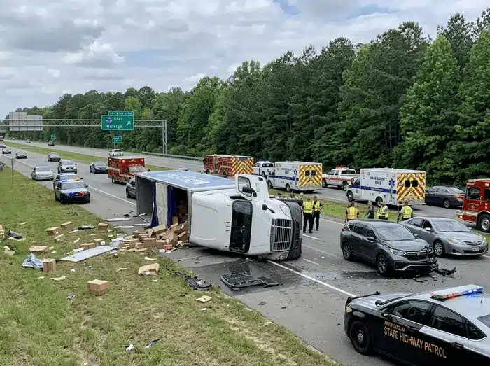 how long to report a truck accident in NC